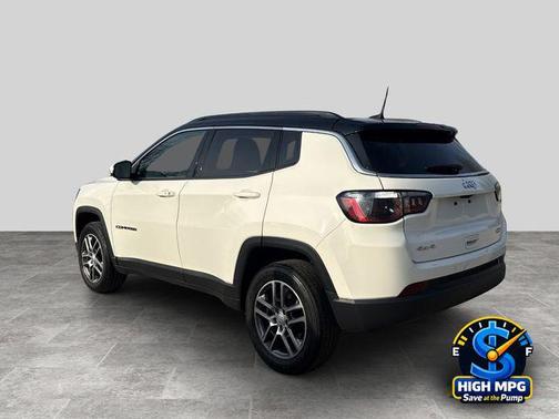 White Clearcoat 2020 Jeep Compass Latitude
