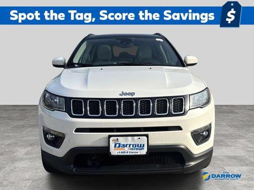 White Clearcoat 2020 Jeep Compass Latitude