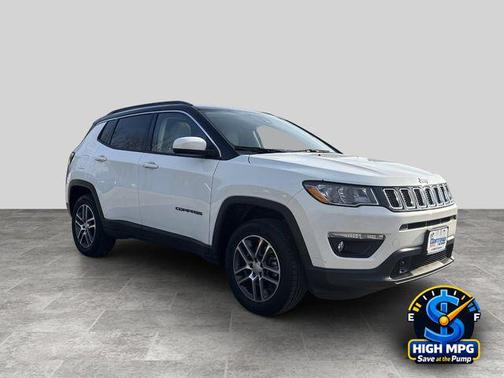 White Clearcoat 2020 Jeep Compass Latitude