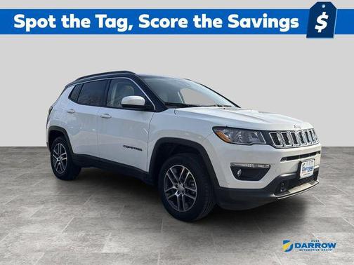 White Clearcoat 2020 Jeep Compass Latitude