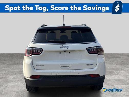 White Clearcoat 2020 Jeep Compass Latitude