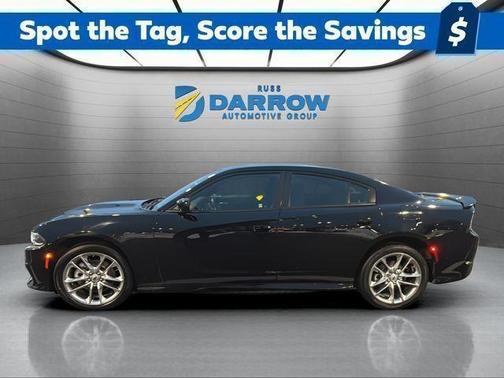 Pitch Black Clearcoat 2023 Dodge Charger GT