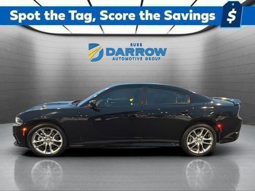 Pitch Black Clearcoat 2023 Dodge Charger GT
