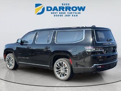 Diamond Black Crystal Pearlcoat 2023 Jeep Grand Wagoneer L Series III 4x4