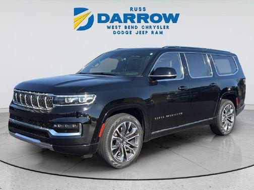 Diamond Black Crystal Pearlcoat 2023 Jeep Grand Wagoneer L Series III 4x4