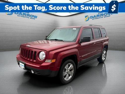 Deep Cherry Red Crystal Pearlcoat 2017 Jeep Patriot Latitude