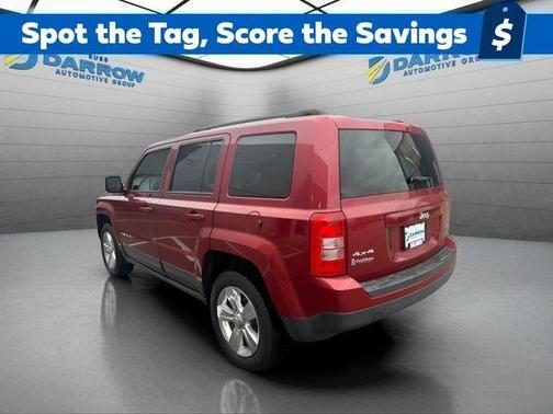 Deep Cherry Red Crystal Pearlcoat 2017 Jeep Patriot Latitude