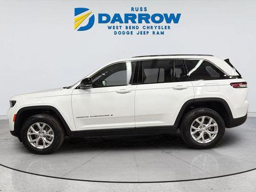 Bright White Clearcoat 2023 Jeep Grand Cherokee Limited