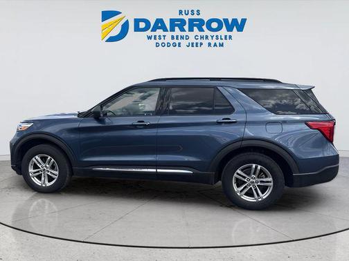Blue Metallic 2020 Ford Explorer XLT