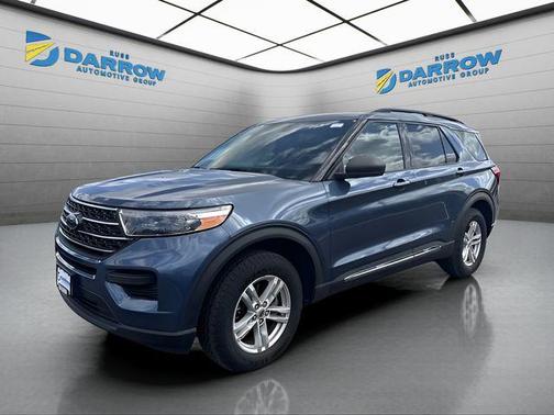 Blue Metallic 2020 Ford Explorer XLT