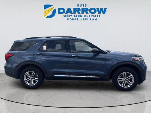 Blue Metallic 2020 Ford Explorer XLT