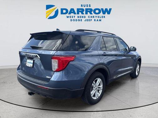 Blue Metallic 2020 Ford Explorer XLT