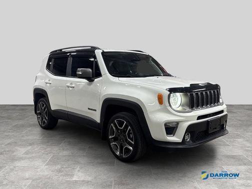 Alpine White Clearcoat 2020 Jeep Renegade Limited