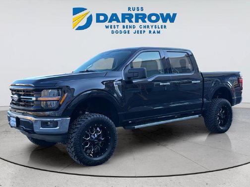 Agate Black Metallic 2025 Ford F-150 XLT