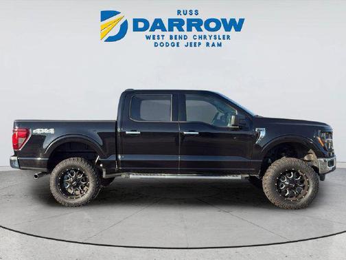 Agate Black Metallic 2025 Ford F-150 XLT