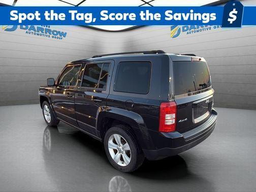 Black Clearcoat 2017 Jeep Patriot Latitude