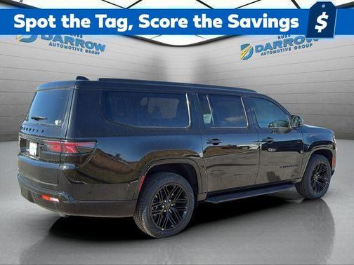 Diamond Black Crystal Pearlcoat 2025 Jeep Wagoneer L Series II Carbide 4x4