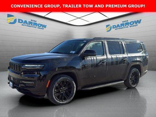 Diamond Black Crystal Pearlcoat 2025 Jeep Wagoneer L Series II Carbide 4x4