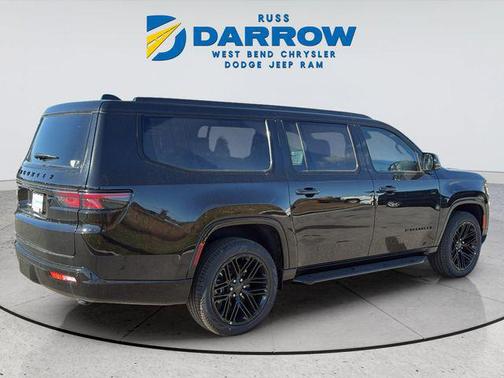 Diamond Black Crystal Pearlcoat 2025 Jeep Wagoneer L Series II Carbide 4x4