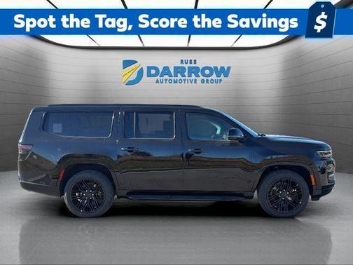 Diamond Black Crystal Pearlcoat 2025 Jeep Wagoneer L Series II Carbide 4x4