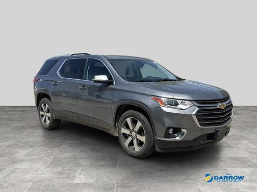 Satin Steel Metallic 2018 Chevrolet Traverse LT Leather
