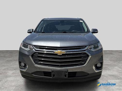 Satin Steel Metallic 2018 Chevrolet Traverse LT Leather