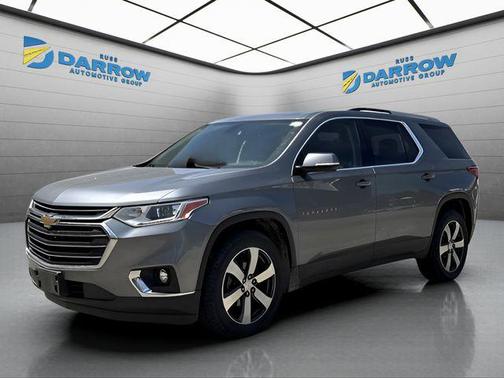 Satin Steel Metallic 2018 Chevrolet Traverse LT Leather