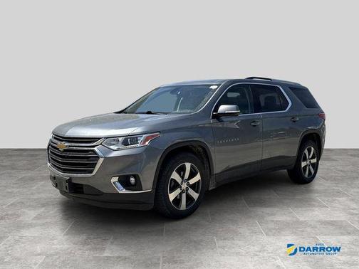 Satin Steel Metallic 2018 Chevrolet Traverse LT Leather