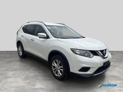 Moonlight White 2014 Nissan Rogue SV