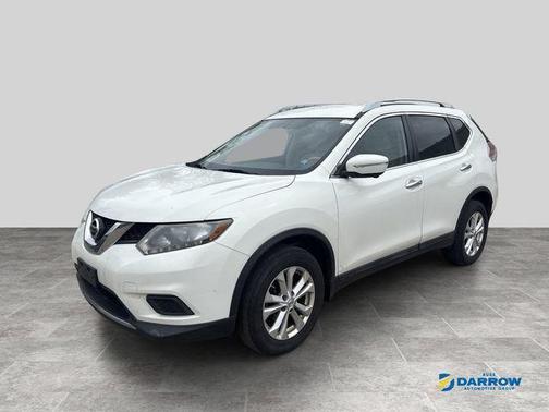 Moonlight White 2014 Nissan Rogue SV
