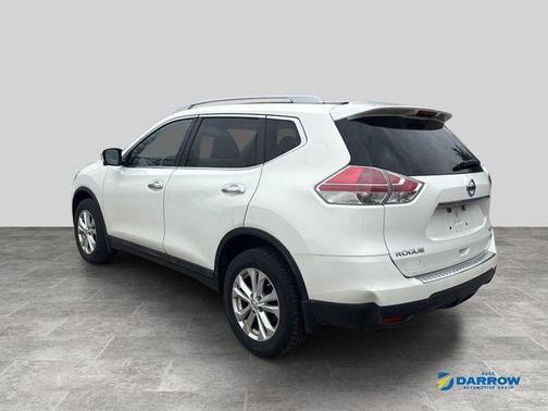 Moonlight White 2014 Nissan Rogue SV