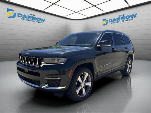Diamond Black Crystal Pearlcoat 2021 Jeep Grand Cherokee L Limited