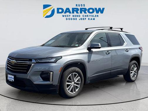 Sterling Gray Metallic 2023 Chevrolet Traverse LT Cloth