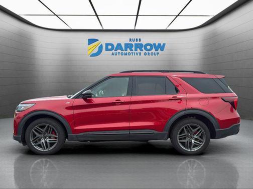 Red Metallic 2025 Ford Explorer ST-Line