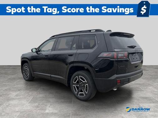 Diamond Black Crystal Pearlcoat 2026 Jeep Cherokee Laredo 4x4