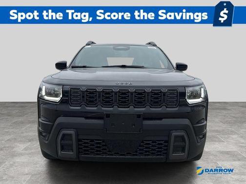 Diamond Black Crystal Pearlcoat 2026 Jeep Cherokee Laredo 4x4