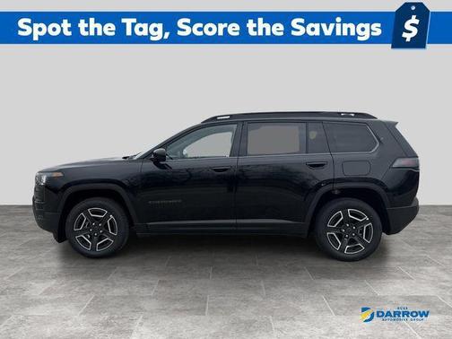 Diamond Black Crystal Pearlcoat 2026 Jeep Cherokee Laredo 4x4