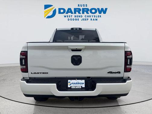 Pearl White 2021 RAM 2500 Limited Mega Cab 4x4 6'4' Box
