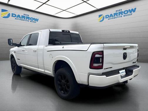 Pearl White 2021 RAM 2500 Limited Mega Cab 4x4 6'4' Box