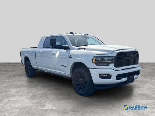 Pearl White 2021 RAM 2500 Limited Mega Cab 4x4 6'4' Box