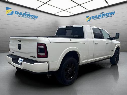 Pearl White 2021 RAM 2500 Limited Mega Cab 4x4 6'4' Box