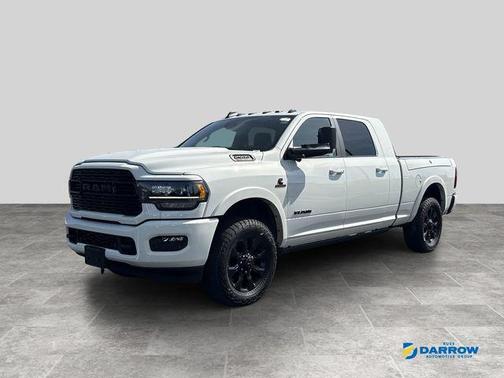 Pearl White 2021 RAM 2500 Limited Mega Cab 4x4 6'4' Box