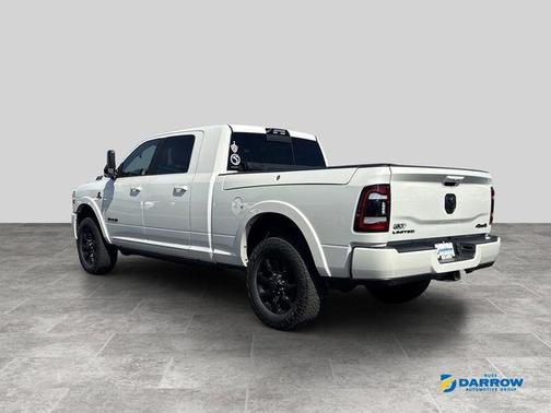 Pearl White 2021 RAM 2500 Limited Mega Cab 4x4 6'4' Box