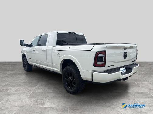 Pearl White 2021 RAM 2500 Limited Mega Cab 4x4 6'4' Box