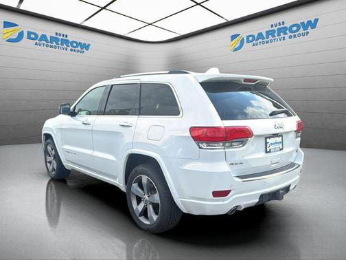 Bright White Clearcoat 2015 Jeep Grand Cherokee Overland