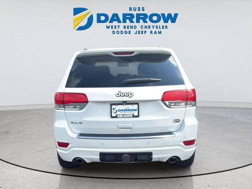 Bright White Clearcoat 2015 Jeep Grand Cherokee Overland