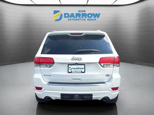 Bright White Clearcoat 2015 Jeep Grand Cherokee Overland