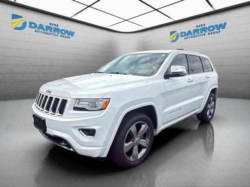 Bright White Clearcoat 2015 Jeep Grand Cherokee Overland