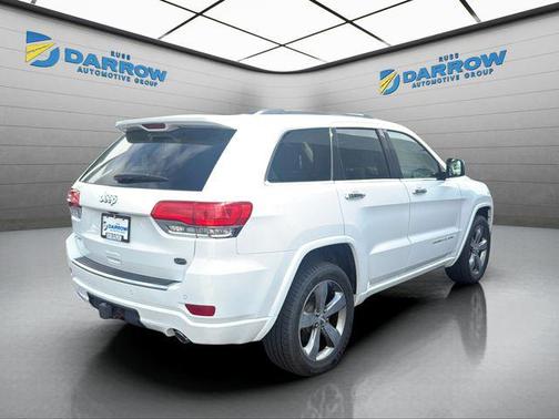 Bright White Clearcoat 2015 Jeep Grand Cherokee Overland