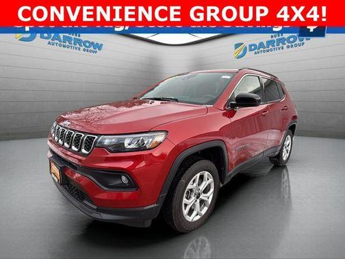 Red Hot Pearlcoat 2025 Jeep Compass Latitude